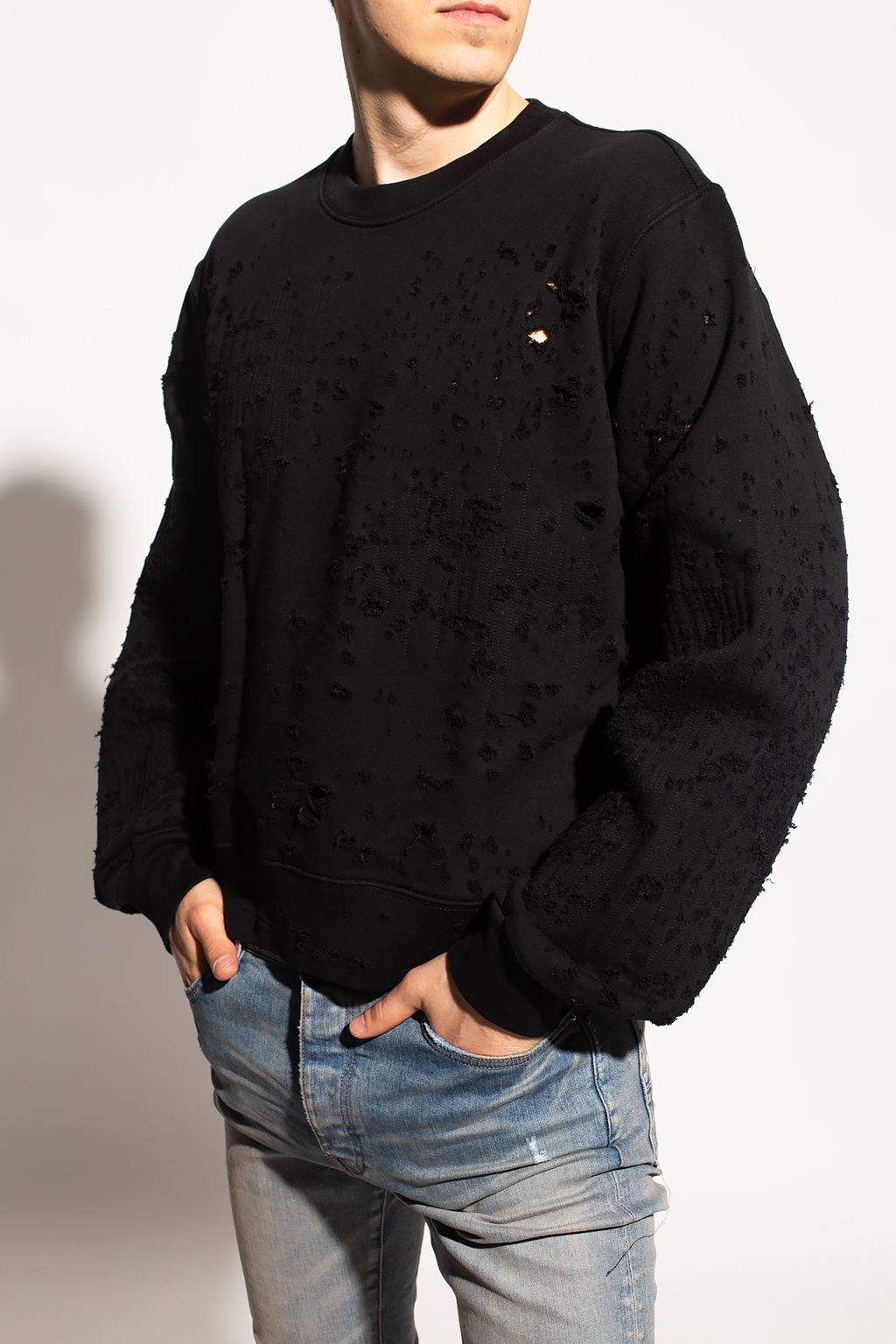 Amiri Sweatshirt with decorative holes